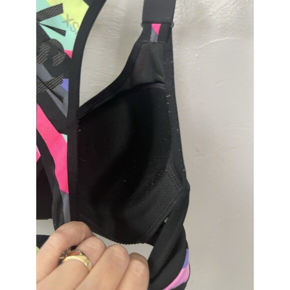 VICTORIAS SECRET SPORT KNOCKOUT UNDERWIRE SPORTS BRA 34B FRONT ZIP - Picture 4 of 4